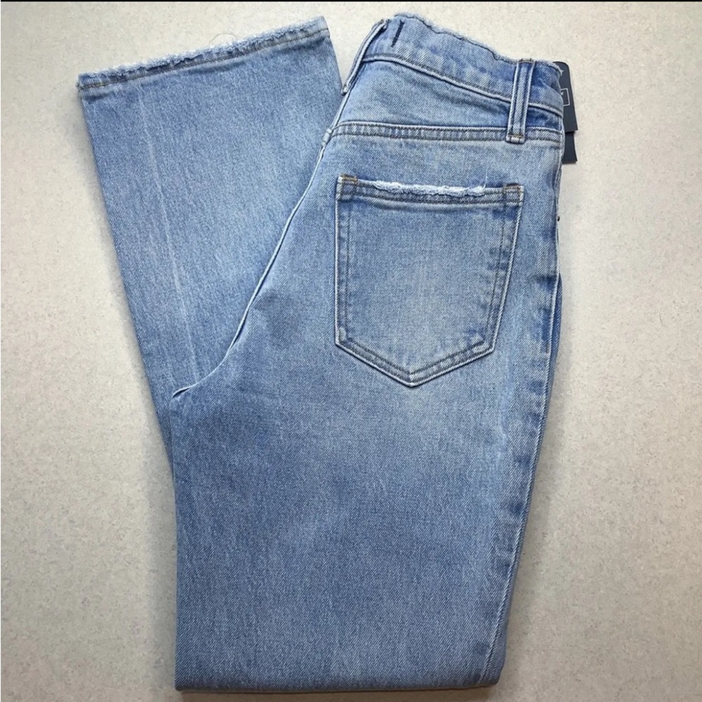 Flare Ultra High Rise 25 R Light Ripped Wash - Picture 2 of 4